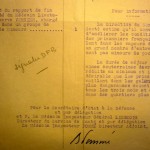 43.08.24 Suite donnée au rapport du Médecin-Lt Vernier (vapeurs de soufre)