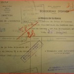 Bordereau d'envoi au SDPG de la note allemande (extrait d'un compte rendu du 8 mars 1941) - les prisonniers de guerre sont des esclaves ...